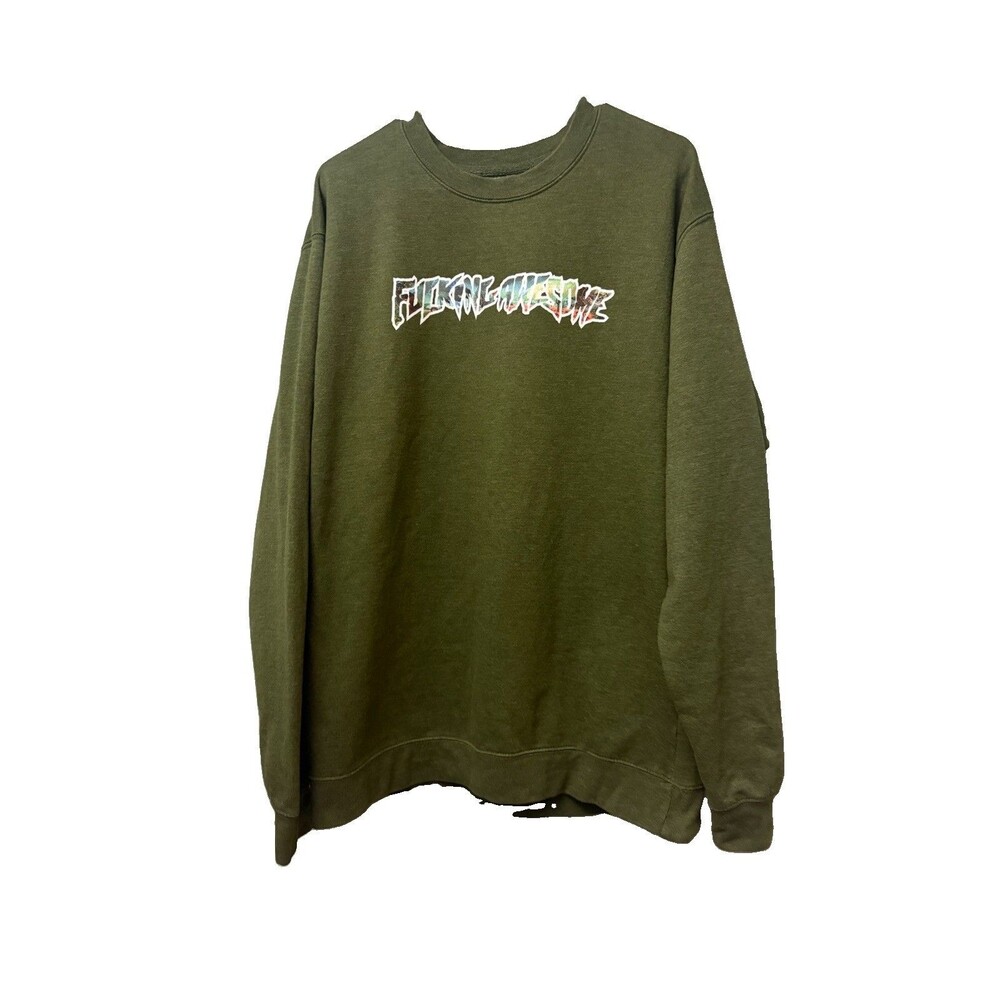 FA F*cking Awesome Censored Crewneck Sweatshirt Jason Dill Supreme - Size XLarge